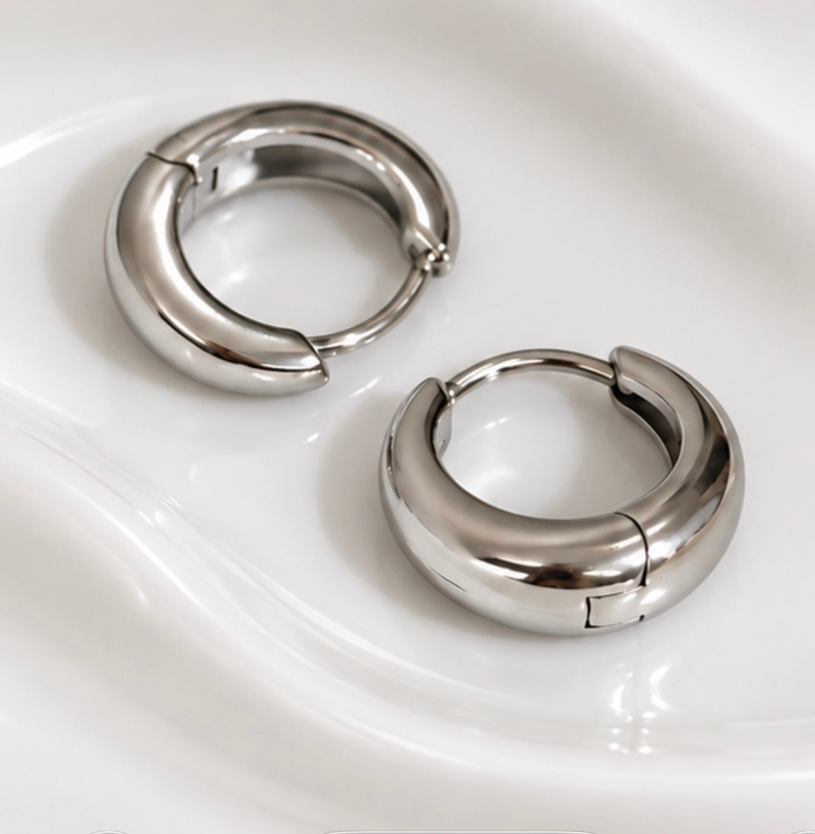 Orecchini Silver Sculpt