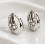 Orecchini Silver Sculpt