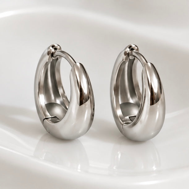 Orecchini Silver Sculpt