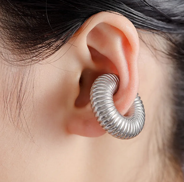 Ear Cuff Silver XL