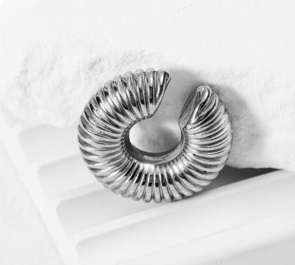 Ear Cuff Silver XL