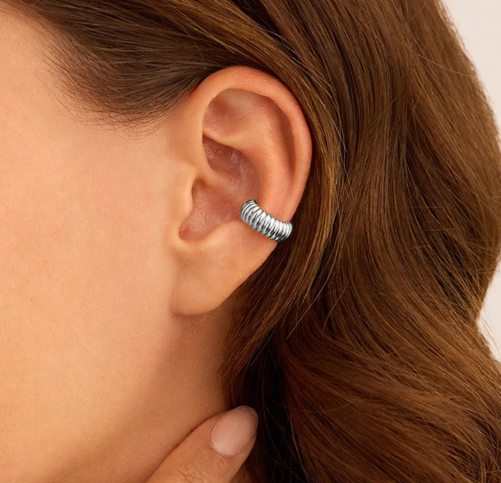 Ear Cuff Silver