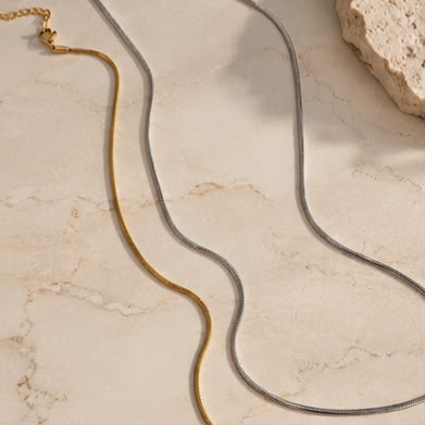 Collana Essential Snake – Minimal Chic